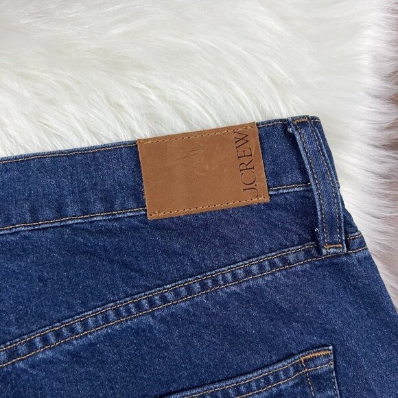 J. Crew Size 32 Primerose Wash Mid Rise Slouchy Straight Dad Denim Jeans BP294 - Picture 9 of 10